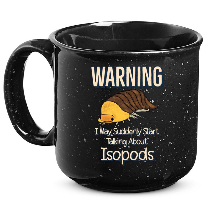 Terrarium Roly Poly Pill Bug Lover Funny Rubber Ducky Isopod 15oz Campfire Ceramic Mug