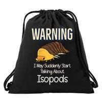 Terrarium Roly Poly Pill Bug Lover Funny Rubber Ducky Isopod Drawstring Bag