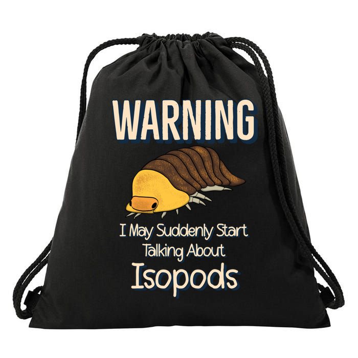 Terrarium Roly Poly Pill Bug Lover Funny Rubber Ducky Isopod Drawstring Bag