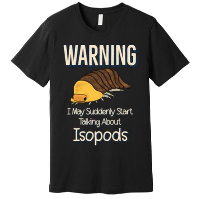Terrarium Roly Poly Pill Bug Lover Funny Rubber Ducky Isopod Premium T-Shirt