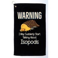 Terrarium Roly Poly Pill Bug Lover Funny Rubber Ducky Isopod Golf Towel