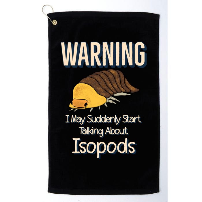 Terrarium Roly Poly Pill Bug Lover Funny Rubber Ducky Isopod Golf Towel