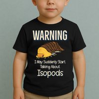 Terrarium Roly Poly Pill Bug Lover Funny Rubber Ducky Isopod Toddler T-Shirt
