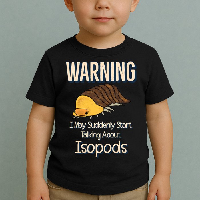 Terrarium Roly Poly Pill Bug Lover Funny Rubber Ducky Isopod Toddler T-Shirt