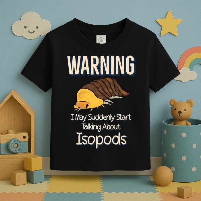Terrarium Roly Poly Pill Bug Lover Funny Rubber Ducky Isopod Toddler T-Shirt