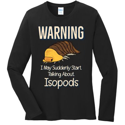 Terrarium Roly Poly Pill Bug Lover Funny Rubber Ducky Isopod Ladies Long Sleeve Shirt