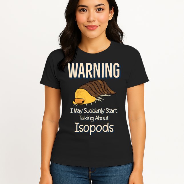 Terrarium Roly Poly Pill Bug Lover Funny Rubber Ducky Isopod Womens T-Shirt
