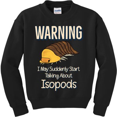 Terrarium Roly Poly Pill Bug Lover Funny Rubber Ducky Isopod Kids Sweatshirt