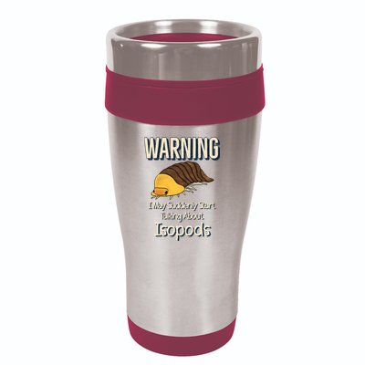 Terrarium Roly Poly Pill Bug Lover Funny Rubber Ducky Isopod 16oz Travel Tumbler