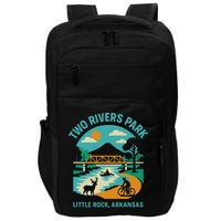 Two Rivers Park In Little Rock Arkansas Bridge View Gift Impact Tech Backpack