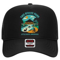 Two Rivers Park In Little Rock Arkansas Bridge View Gift Hat