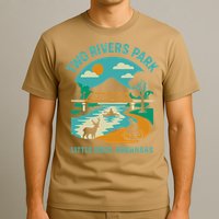 Two Rivers Park In Little Rock Arkansas Bridge View Gift T-Shirt