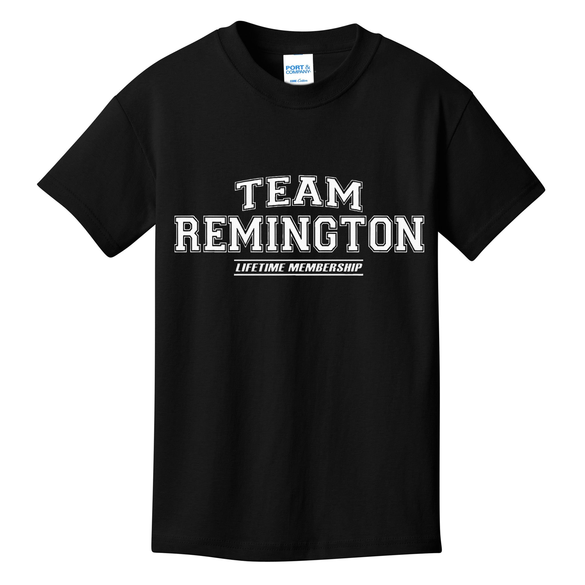 Team Remington Proud Family Surname Last Name Gift Kids T-Shirt