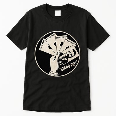 Theodore Roosevelt Playing Cards Prosperity And Protection Tall T-Shirt