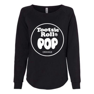 Tootsie Roll Pops Orange Funny Candy Group Halloween Womens California Wash Sweatshirt