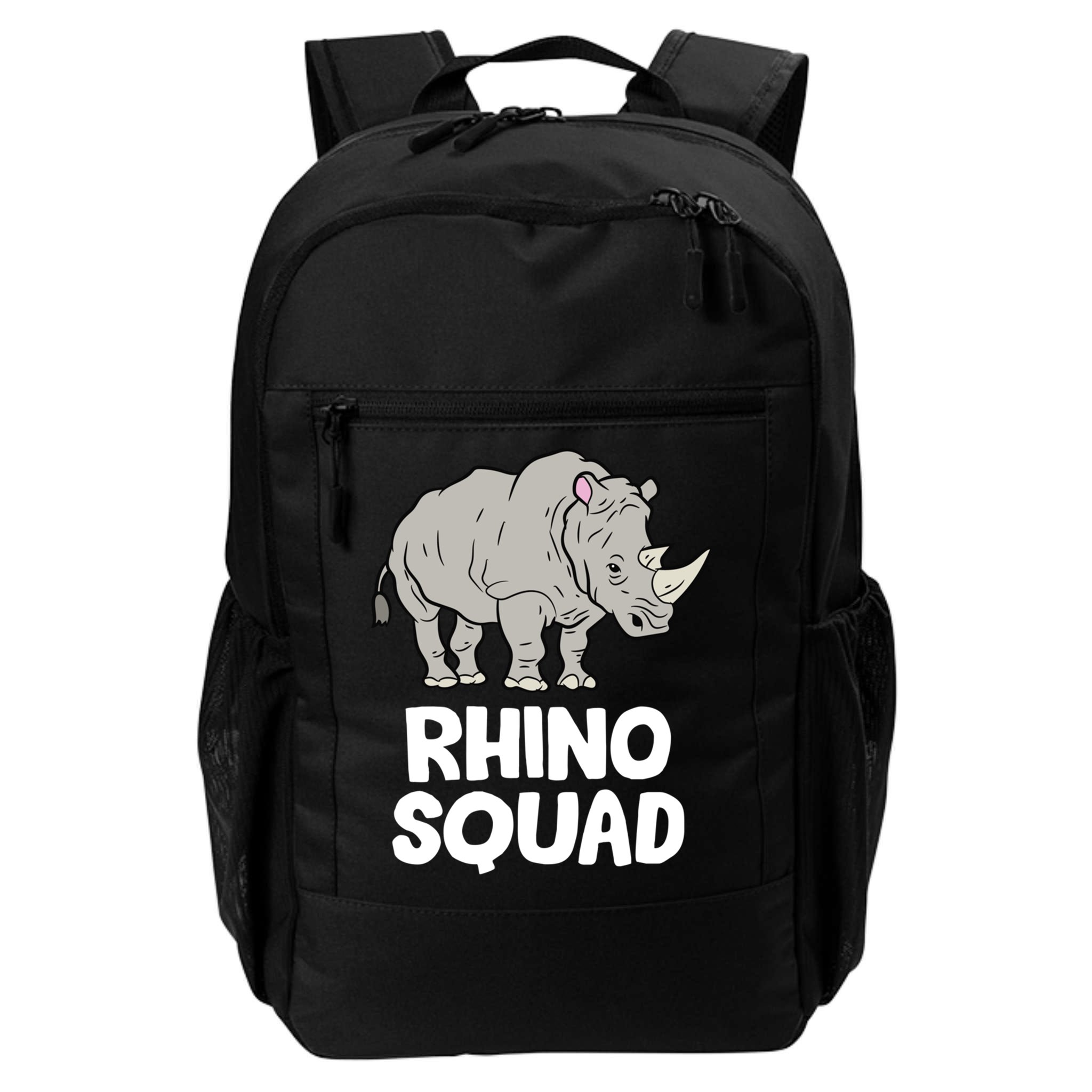 Team Rhino Rhino Squad Love Rhinoceros Gift Backpack