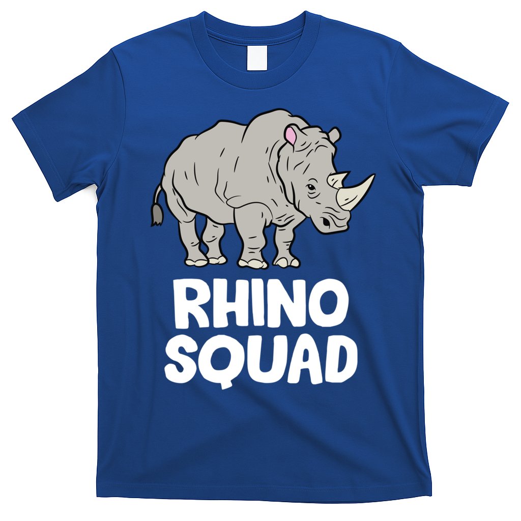 Team Rhino Rhino Squad Love Rhinoceros Gift T-Shirt
