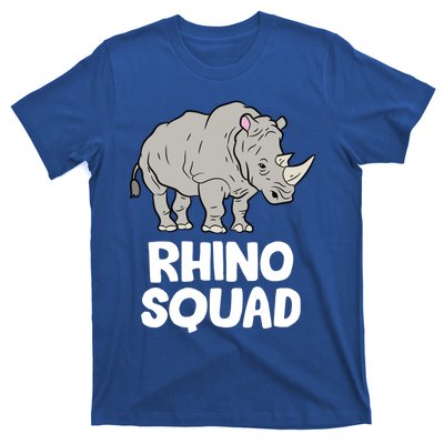 Team Rhino Rhino Squad Love Rhinoceros Gift T-Shirt