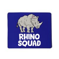 Team Rhino Rhino Squad Love Rhinoceros Gift Mousepad