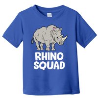 Team Rhino Rhino Squad Love Rhinoceros Gift Toddler T-Shirt