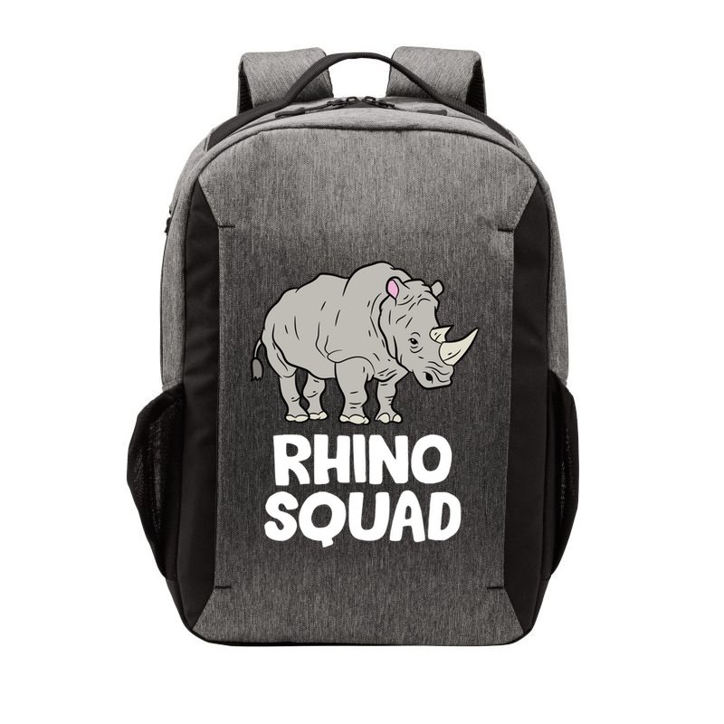 Team Rhino Rhino Squad Love Rhinoceros Gift Vector Backpack