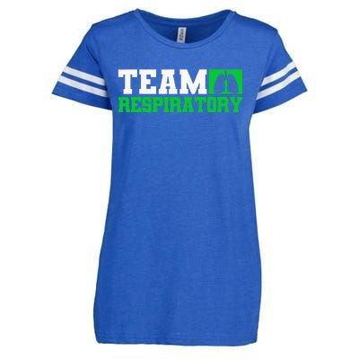 Team Respiratory Respirotary Therapist Enza Ladies Jersey Football T-Shirt