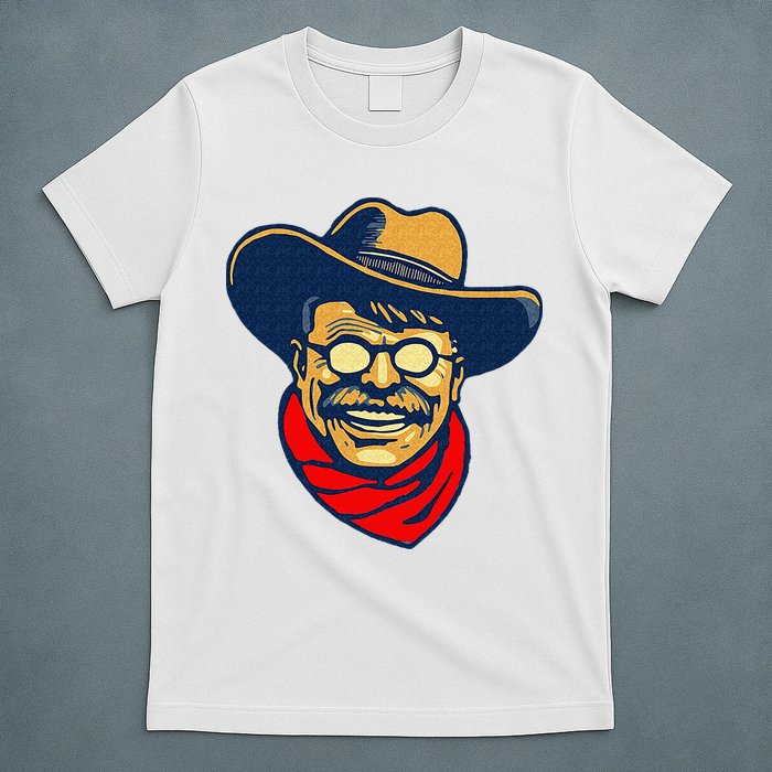 Teddy Roosevelt Rough Rider American National Parks Retro T-Shirt