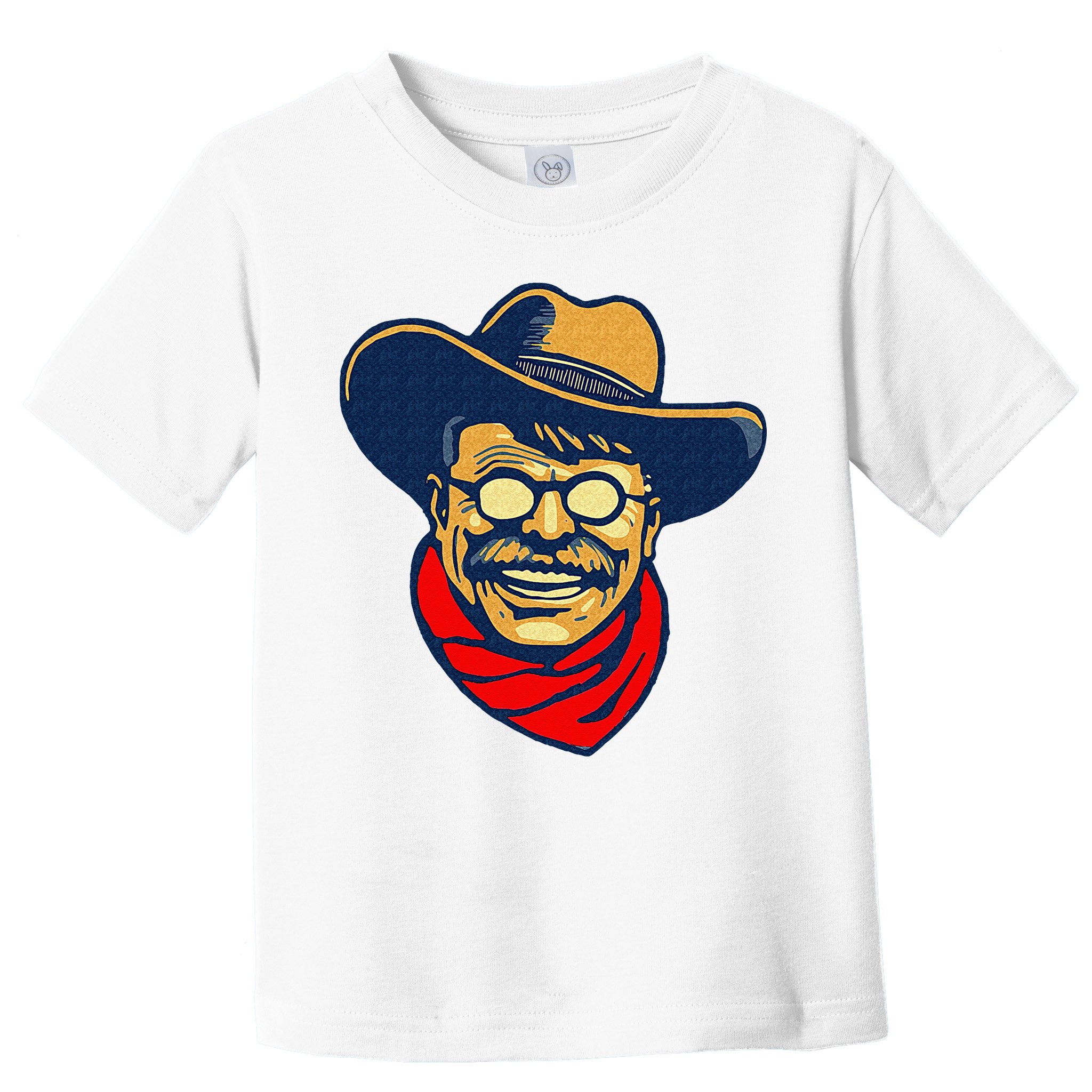 Teddy Roosevelt Rough Rider American National Parks Retro Toddler T-Shirt