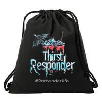 Thirst Response Responder Bartender Mixologists Drawstring Bag