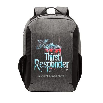 Thirst Response Responder Bartender Mixologists Vector Backpack