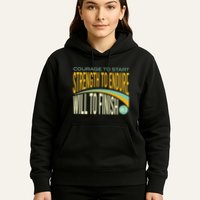 Trail Running Run Trails Be Happy Trail and Ultra Running Hoodie