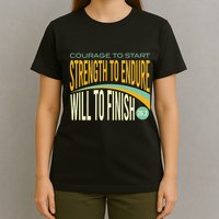 Trail Running Run Trails Be Happy Trail and Ultra Running T-Shirt