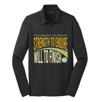 Trail Running Run Trails Be Happy Trail and Ultra Running Silk Touch Performance Long Sleeve Polo