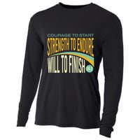 Trail Running Run Trails Be Happy Trail and Ultra Running Cooling Performance Long Sleeve Crew