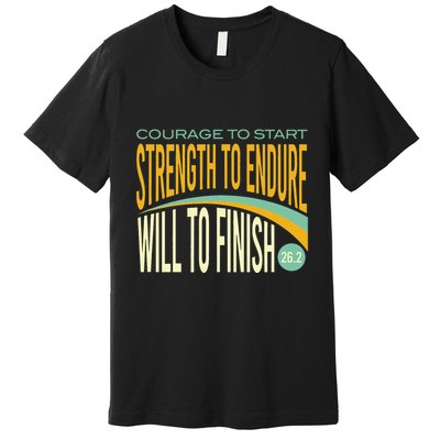 Trail Running Run Trails Be Happy Trail and Ultra Running Premium T-Shirt