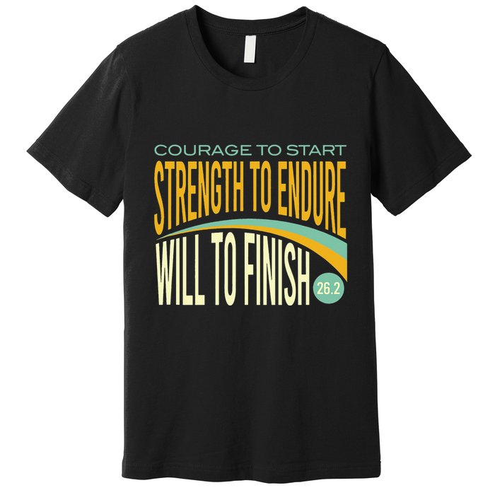 Trail Running Run Trails Be Happy Trail and Ultra Running Premium T-Shirt