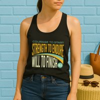 Trail Running Run Trails Be Happy Trail and Ultra Running Womens Tank Top