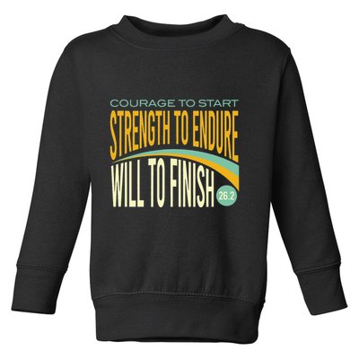 Trail Running Run Trails Be Happy Trail and Ultra Running Toddler Sweatshirt