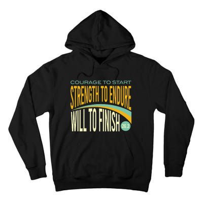 Trail Running Run Trails Be Happy Trail and Ultra Running Tall Hoodie