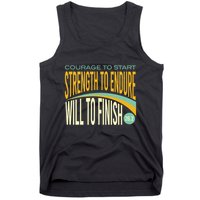 Trail Running Run Trails Be Happy Trail and Ultra Running Tank Top