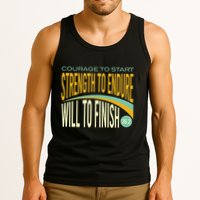 Trail Running Run Trails Be Happy Trail and Ultra Running Tank Top