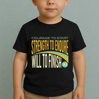 Trail Running Run Trails Be Happy Trail and Ultra Running Toddler T-Shirt