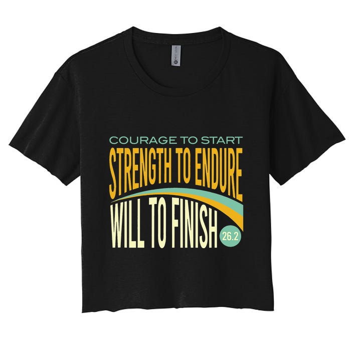 Trail Running Run Trails Be Happy Trail and Ultra Running Crop Top
