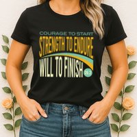 Trail Running Run Trails Be Happy Trail and Ultra Running Womens T-Shirt