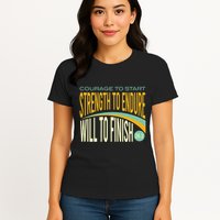 Trail Running Run Trails Be Happy Trail and Ultra Running Womens T-Shirt