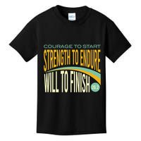 Trail Running Run Trails Be Happy Trail and Ultra Running Kids T-Shirt