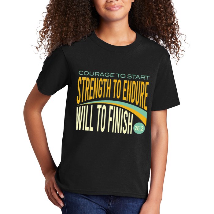 Trail Running Run Trails Be Happy Trail and Ultra Running Kids T-Shirt