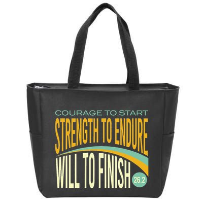 Trail Running Run Trails Be Happy Trail and Ultra Running Zip Tote Bag