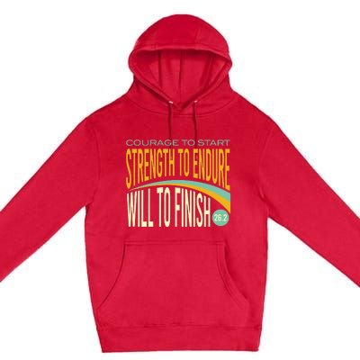 Trail Running Run Trails Be Happy Trail and Ultra Running Premium Pullover Hoodie