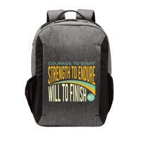 Trail Running Run Trails Be Happy Trail and Ultra Running Vector Backpack